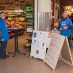 Unterschriftenaktion bei Edeka in Besse am 01.02.2014