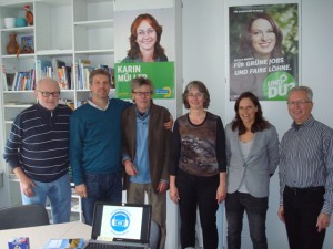 Termin mitMdL Karin Müller (Grüne)